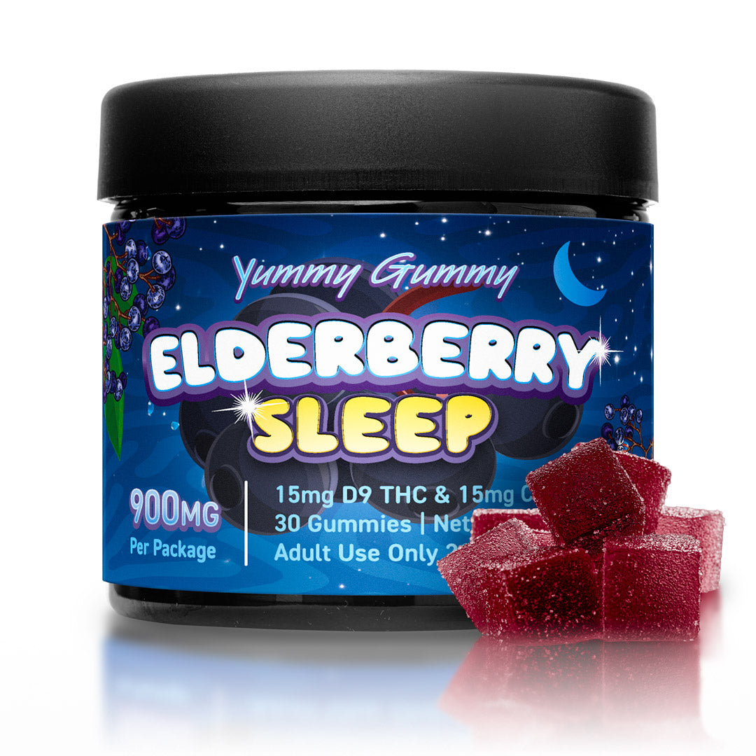 900MG Yummy Gummy D9 - Elderberry Sleep image