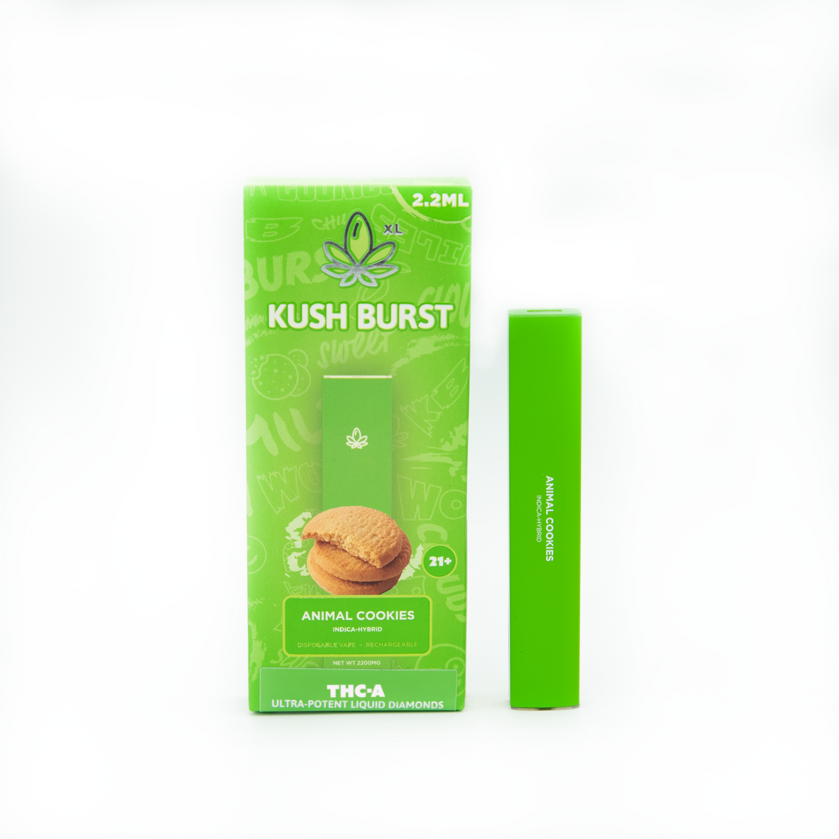 Kush Burst - 2G THCa Animal Cookies (Indica) image 0