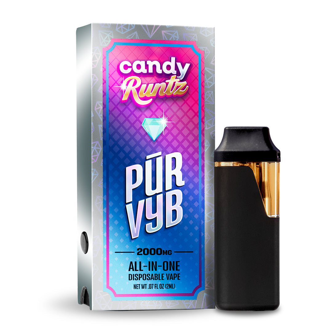 PUR VYB - 2G THCa Live Resin Candy Runtz - Hybrid image 0