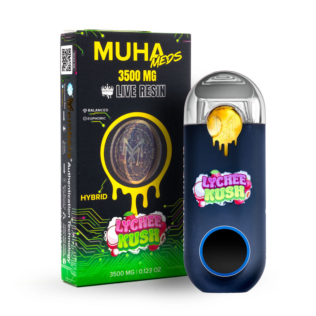 MUHA Meds - 3.5g Live Resin Vape image 4