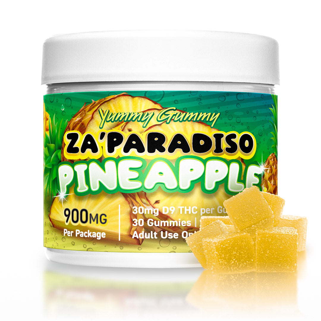 900MG Yummy Gummy D9 - Pineapple image