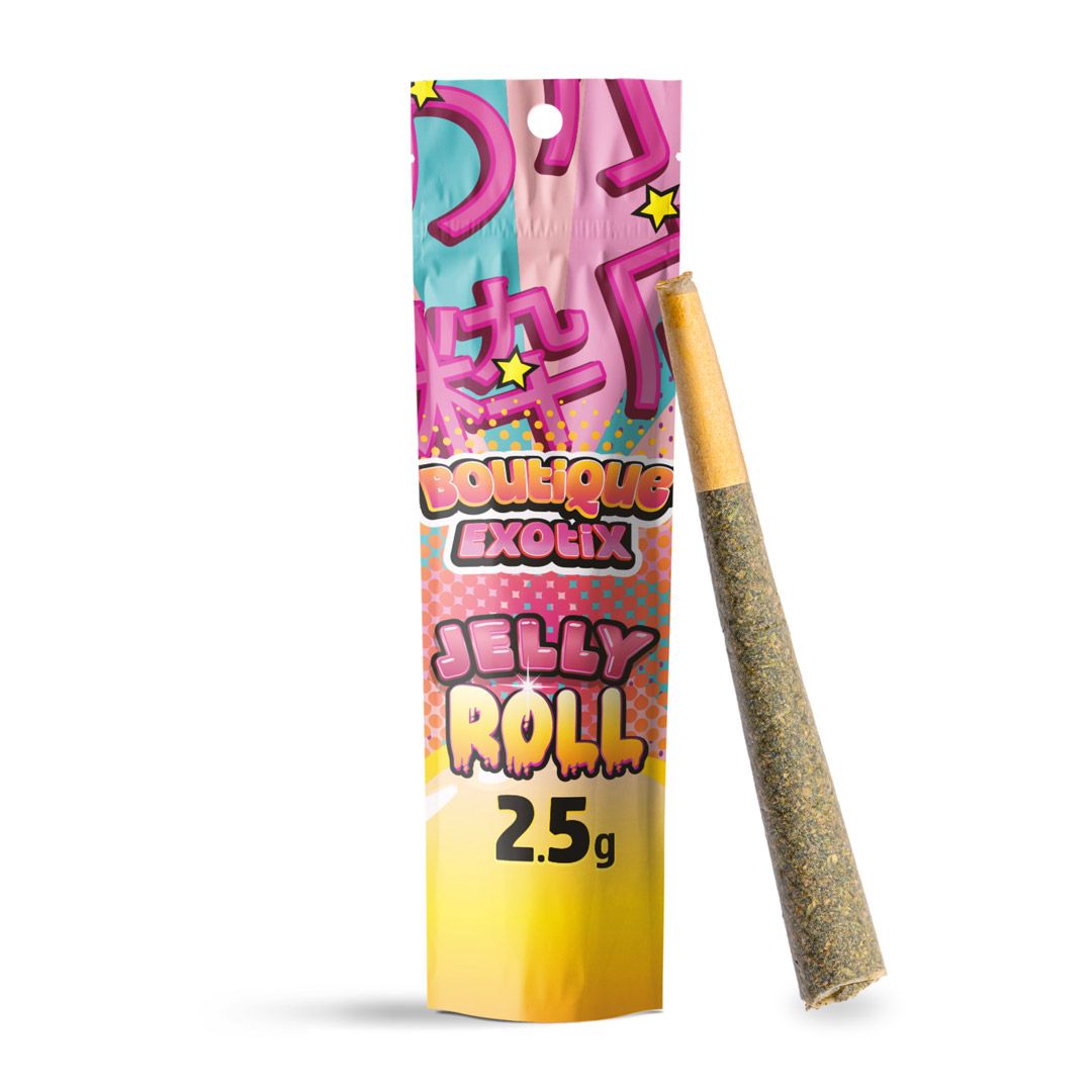 Boutique Exotics - Jelly Roll - 2.5G Pre-Roll image 0