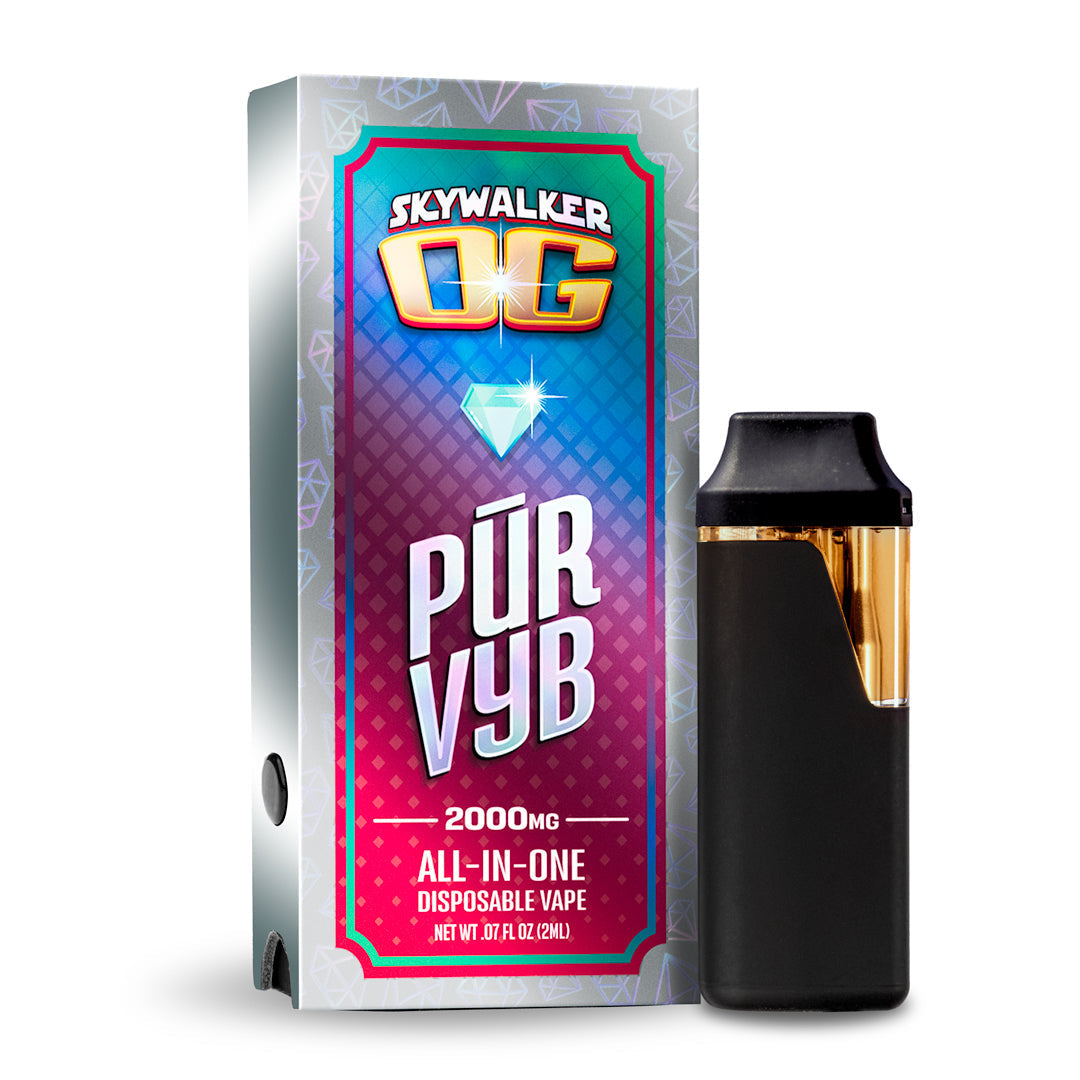 PUR VYB - 2G THCa Live Resin - Skywalker OG (Indica) image 0