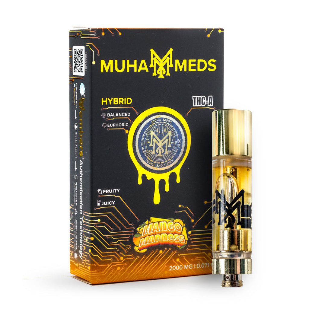 MUHA Meds THCa 510 Cartridge - 2G - Mango Madness image