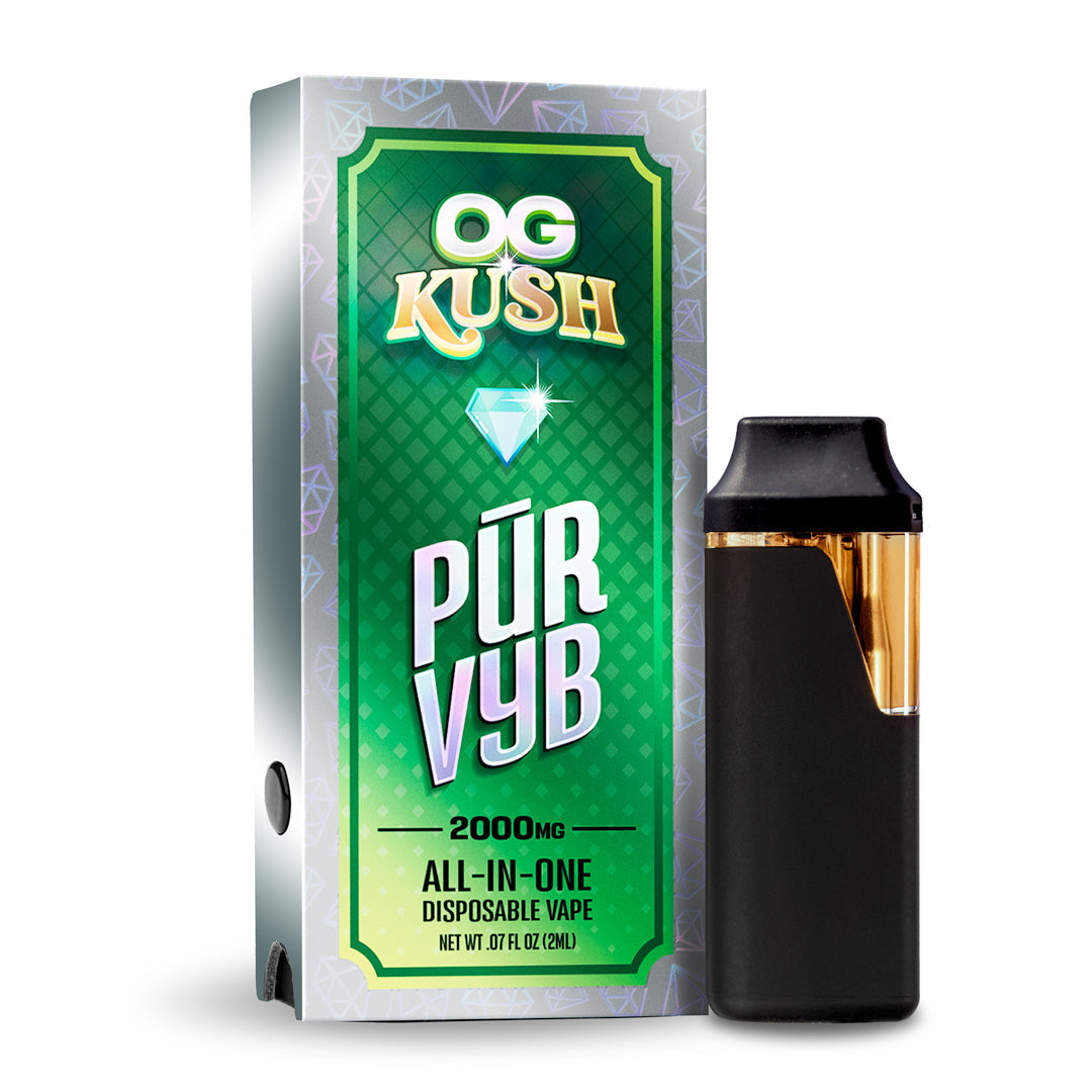 PUR VYB - 2G THCa Live Resin - OG Kush (Indica) image 0